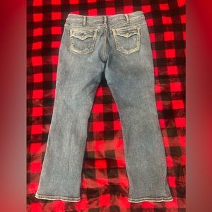 Silver Suki Lowrise Bootcut Jeans